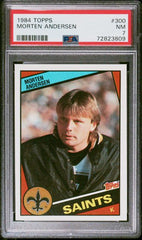 1984 Topps #300 Morten Andersen PSA 7 (Rookie) | Eastridge Sports Cards