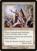 Unquestioned Authority (JUD-031) - Judgment Foil
