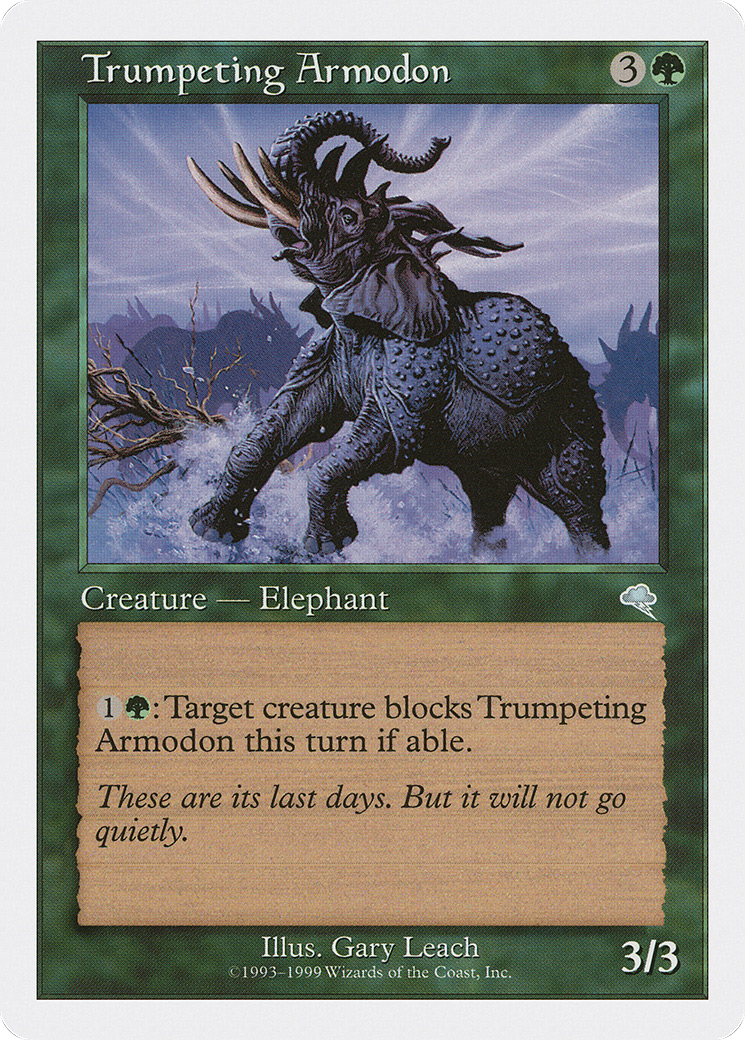 Trumpeting Armodon (BRB-) - Battle Royale Box Set