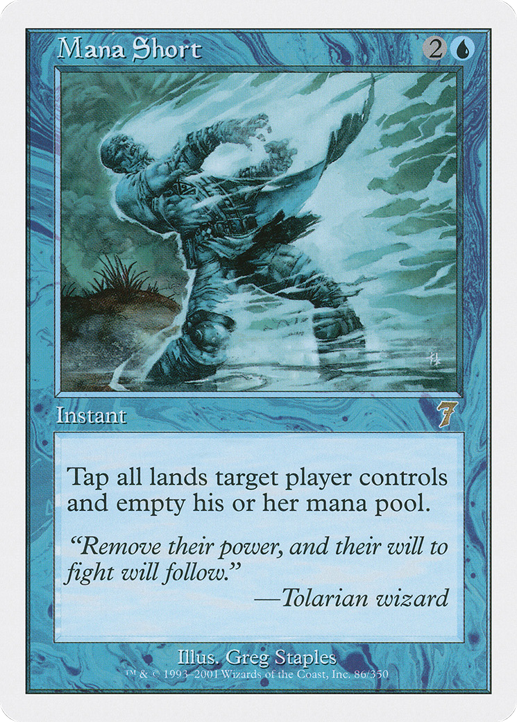 Mana Short (7ED-086) - 7th Edition