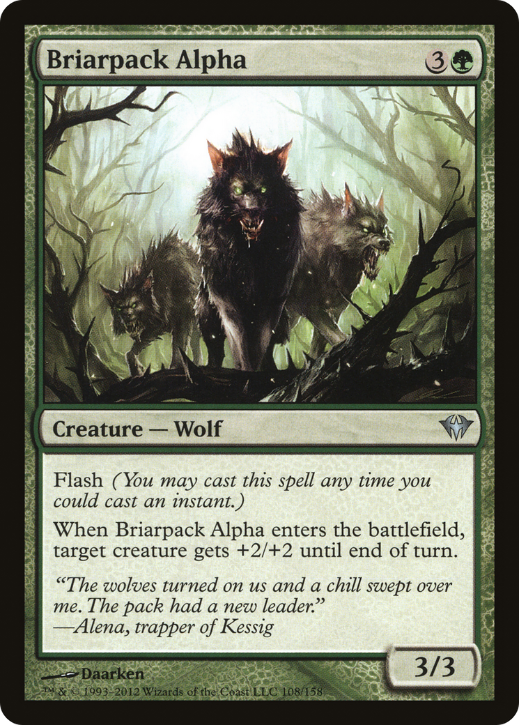 Briarpack Alpha (DKA-108) - Dark Ascension Foil