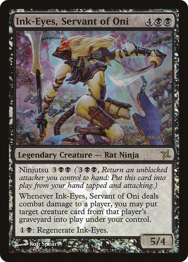 Ink-Eyes, Servant of Oni (PRE-071) - Betrayers of Kamigawa Promos Foil