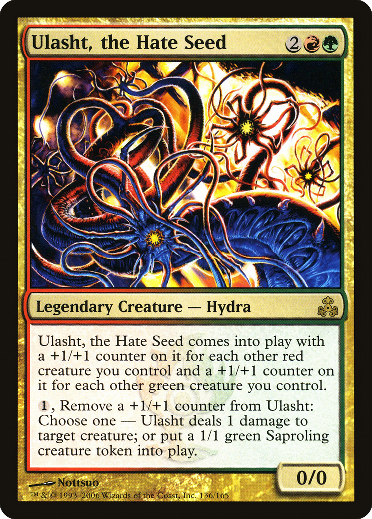 Ulasht, the Hate Seed (GPT-136) - Guildpact