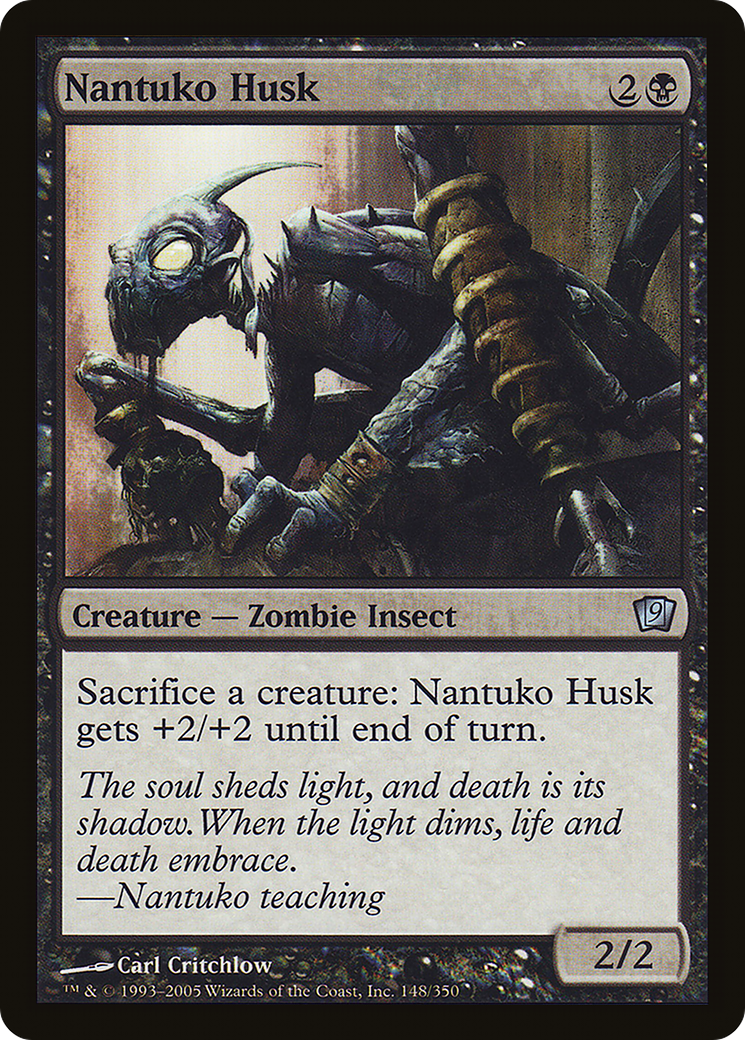 Nantuko Husk (9ED-148) - 9th Edition Foil