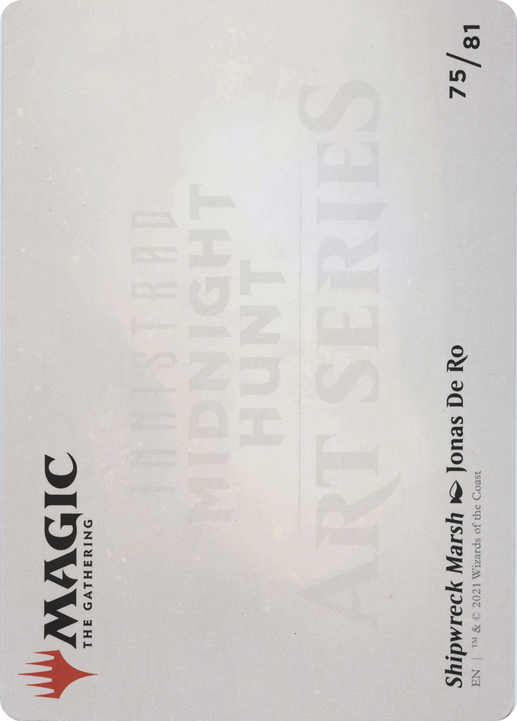 Shipwreck Marsh // Shipwreck Marsh (AMID-075) - Midnight Hunt Art Series (Borderless)