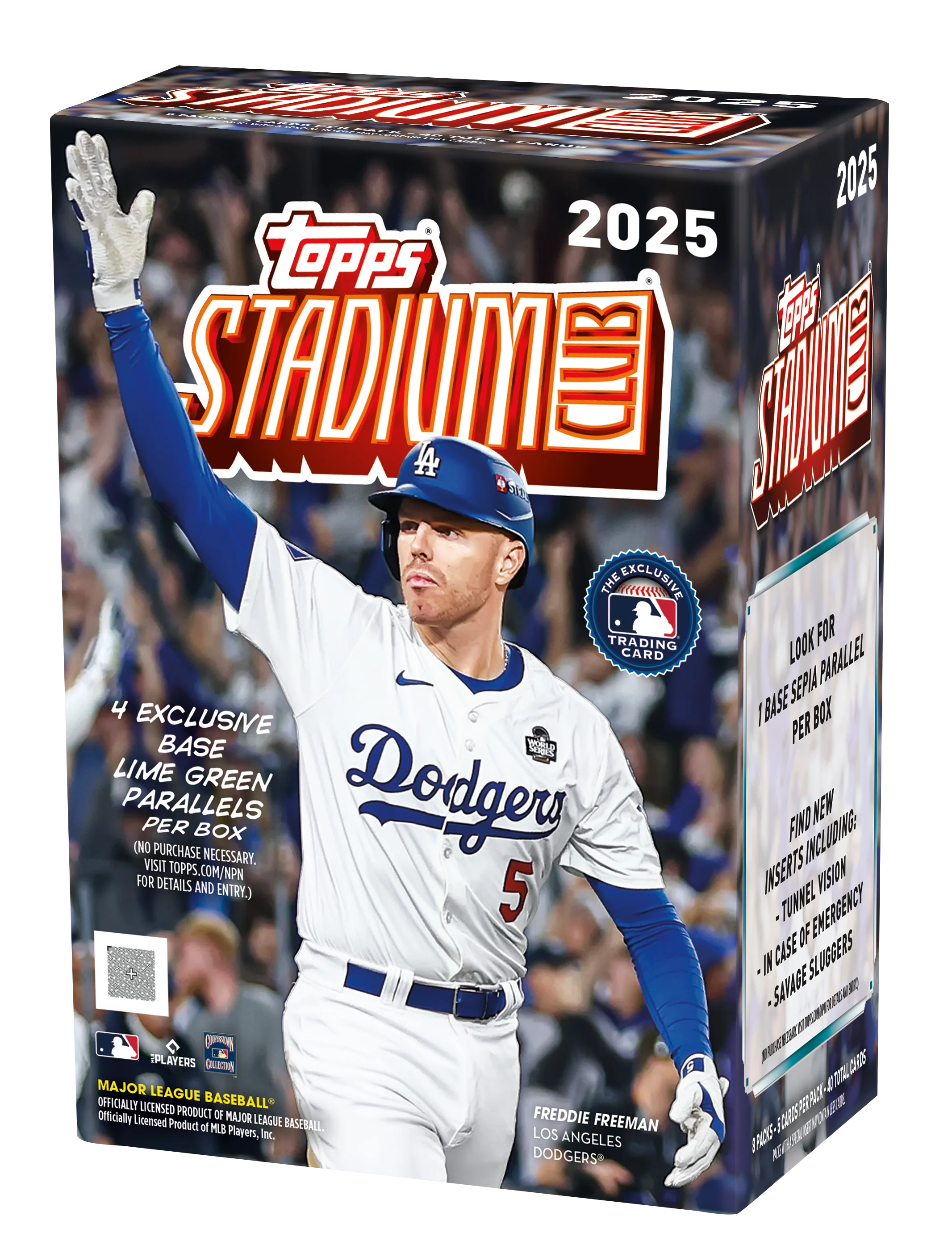 2025 Topps Stadium Club Baseball Blaster Box