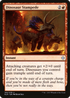 Dinosaur Stampede (XLN-140) - Ixalan Foil