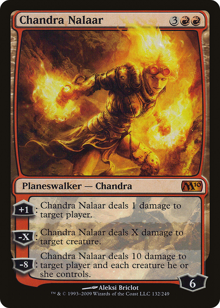 Chandra Nalaar (M10-132) - Magic 2010 Foil