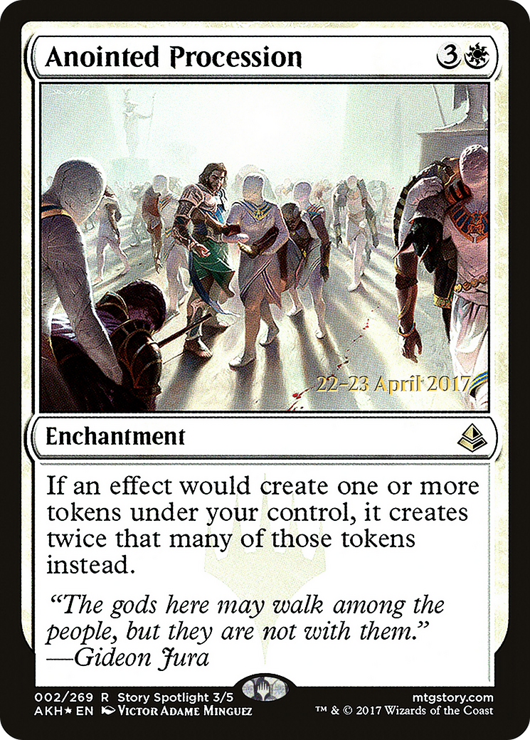 Anointed Procession (PRE-002) - Amonkhet Promos Foil