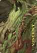 Leaping Ambush // Leaping Ambush (AWOE-026) - Wilds of Eldraine Art Series (Borderless) Foil