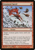 Unnatural Speed (CHK-197) - Champions of Kamigawa