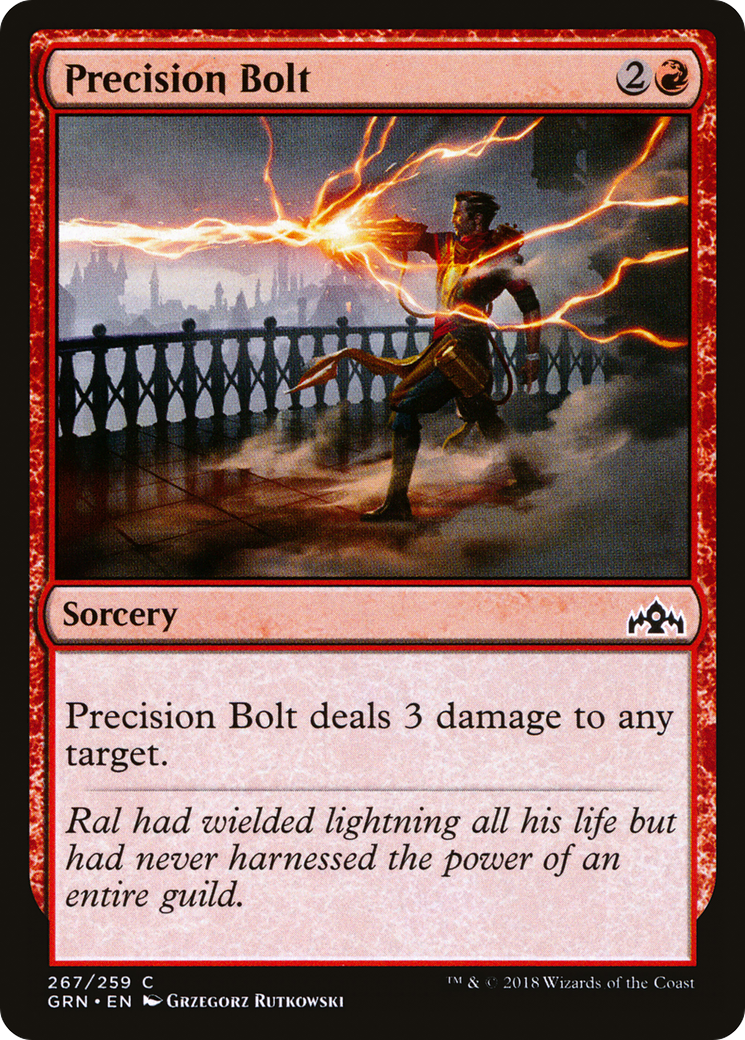Precision Bolt (GRN-267) - Guilds of Ravnica Foil