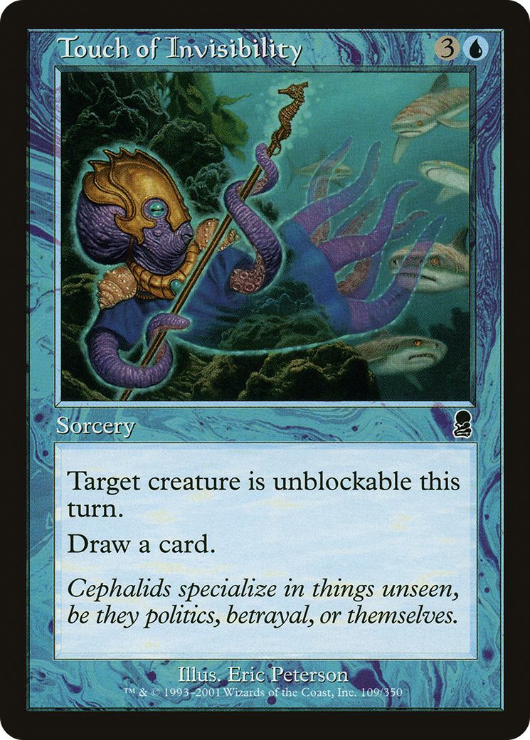 Touch of Invisibility (ODY-109) - Odyssey Foil
