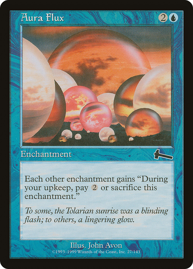 Aura Flux (ULG-027) - Urza's Legacy