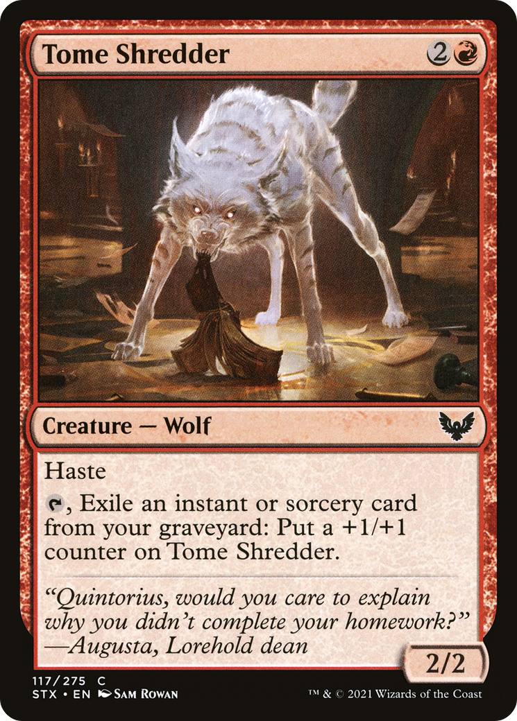 Tome Shredder (STX-117) - Strixhaven: School of Mages