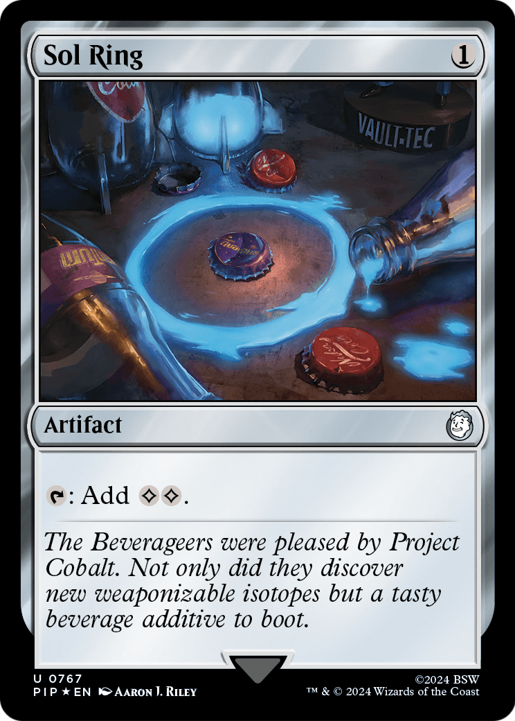 Sol Ring (Surge Foil) (PIP-767) - Fallout Foil