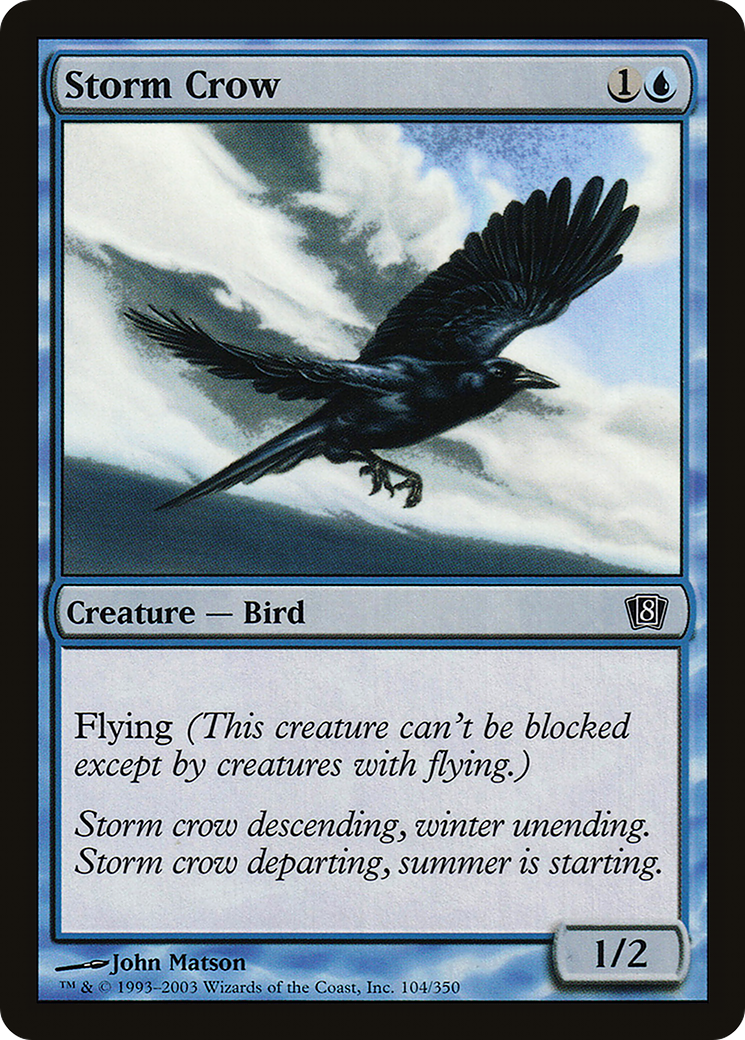 Storm Crow (8ED-104) - 8th Edition