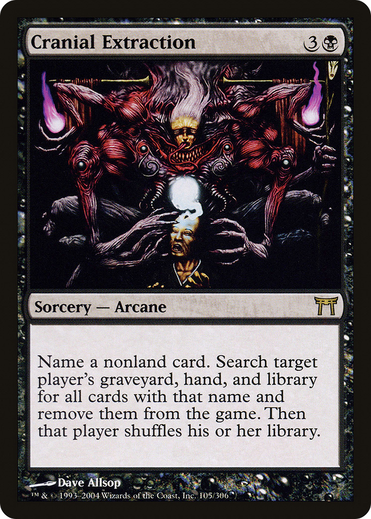 Cranial Extraction (CHK-105) - Champions of Kamigawa