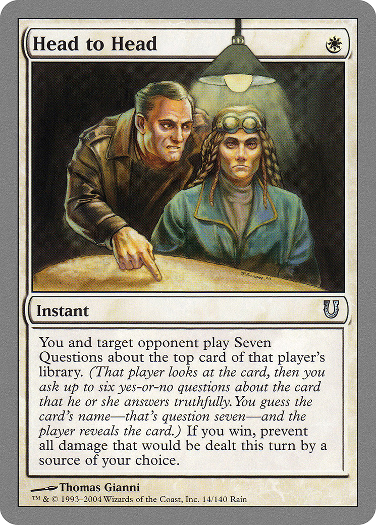 Head to Head (UNH-014) - Unhinged
