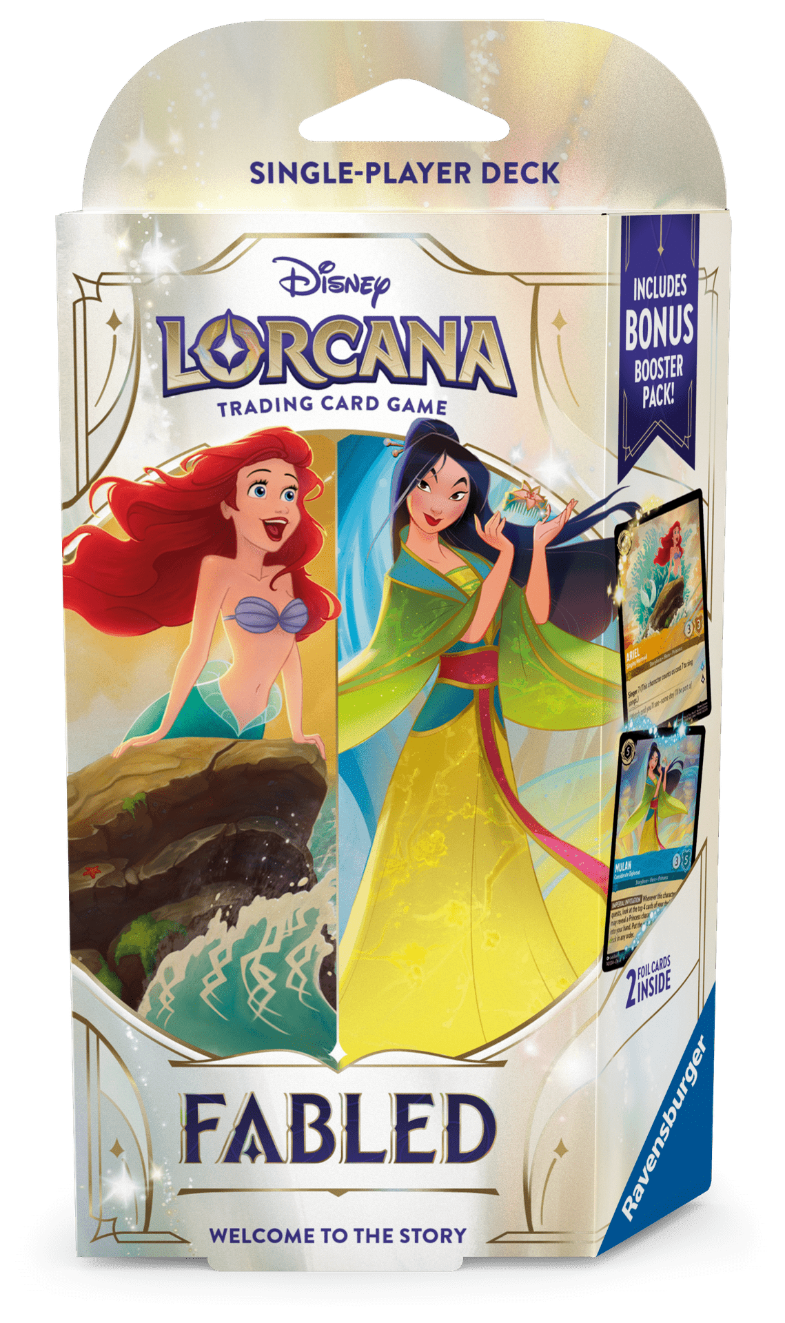 Disney Lorcana: Fabled (Set 9) - Starter Deck (Amber & Sapphire)