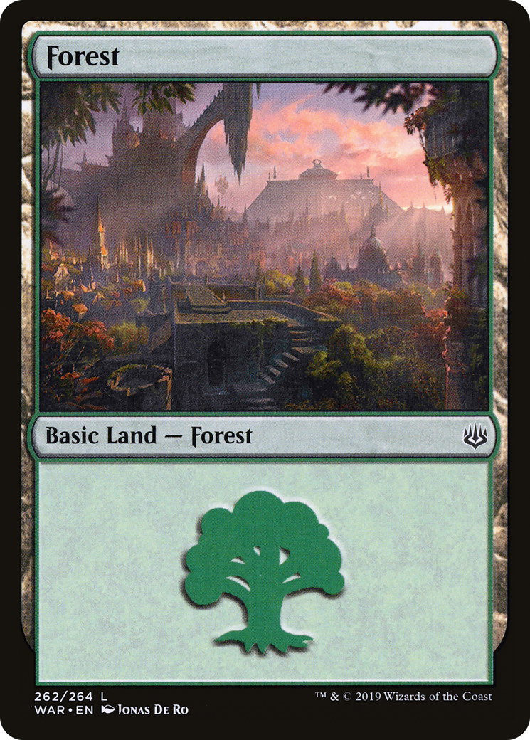 Forest (262) (WAR-262) - War of the Spark Foil