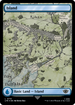 Island (0715) (Surge Foil) (LTR-715) - The Lord of the Rings: Tales of Middle-earth Foil