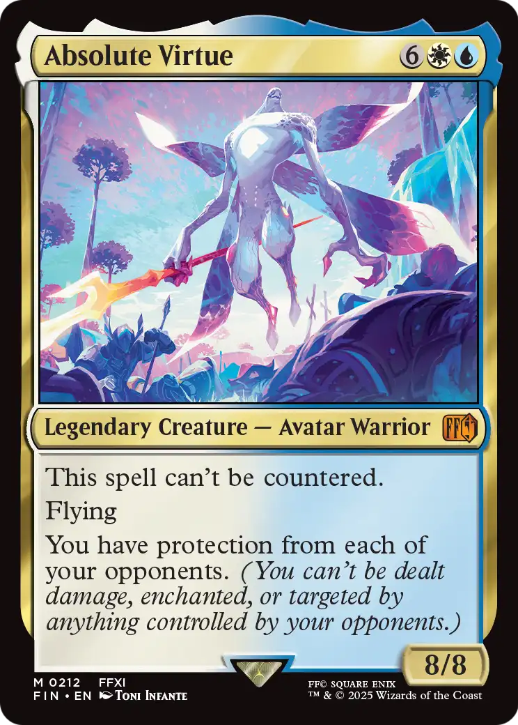 Absolute Virtue (FIN-212) - FINAL FANTASY Foil