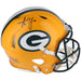 Fanatics Autographed Football Mini-Helmet - Aaron Jones (Green Bay)