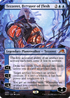 Tezzeret, Betrayer of Flesh (Borderless) (NEO-304) - Kamigawa: Neon Dynasty Foil