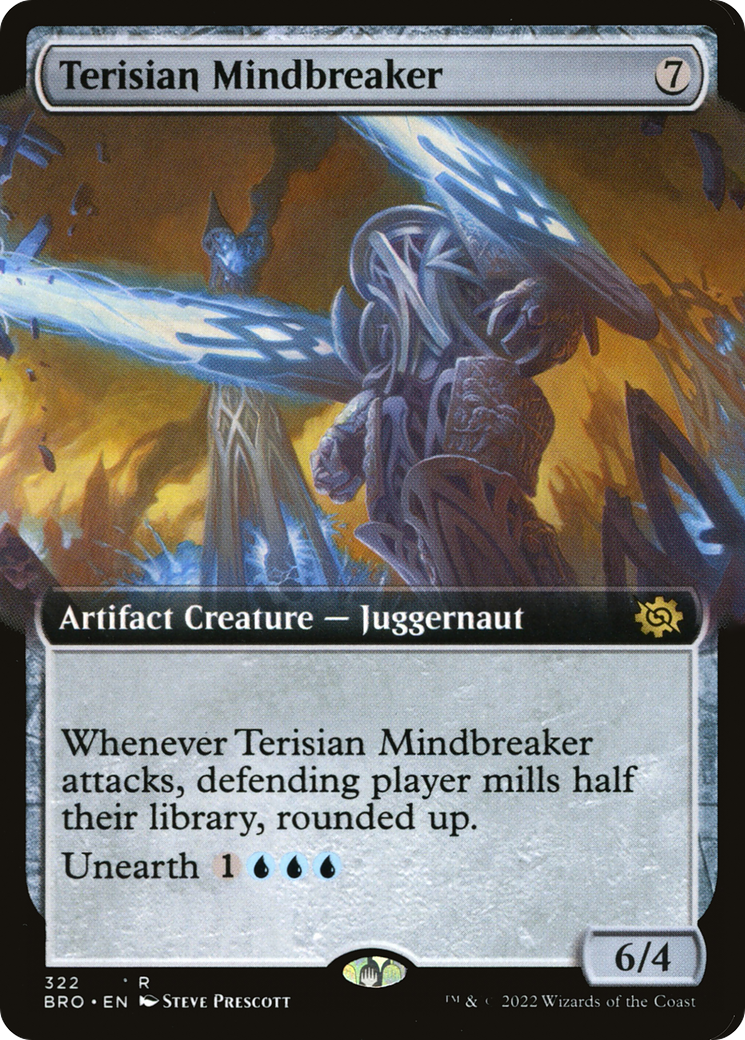 Terisian Mindbreaker (Extended Art) (BRO-322) - The Brothers' War: (Extended Art) Foil