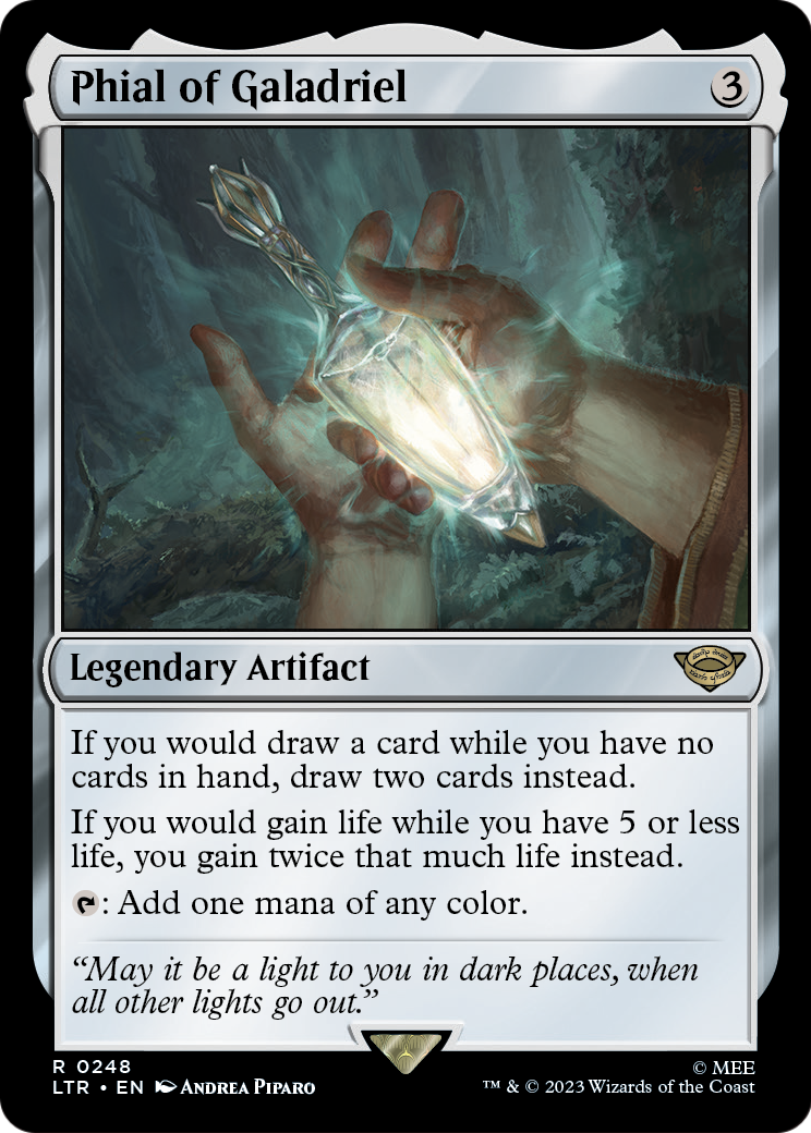 Phial of Galadriel (LTR-248) - The Lord of the Rings: Tales of Middle-earth Foil