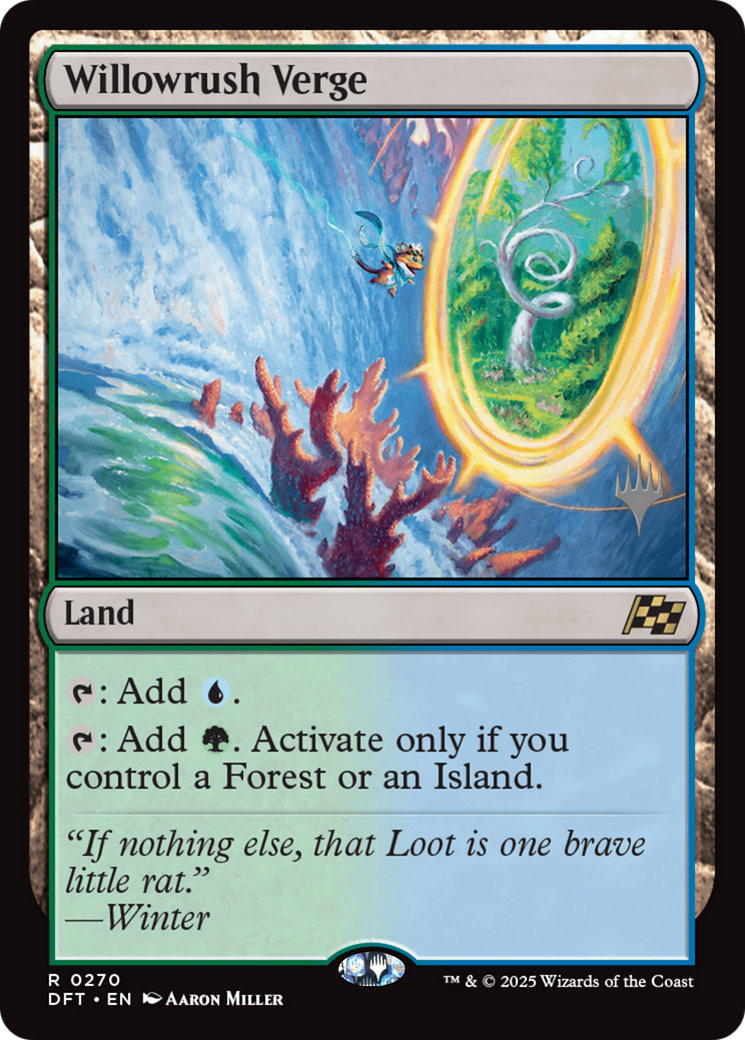 Willowrush Verge (PPDFT-270) - Promo Pack: Aetherdrift