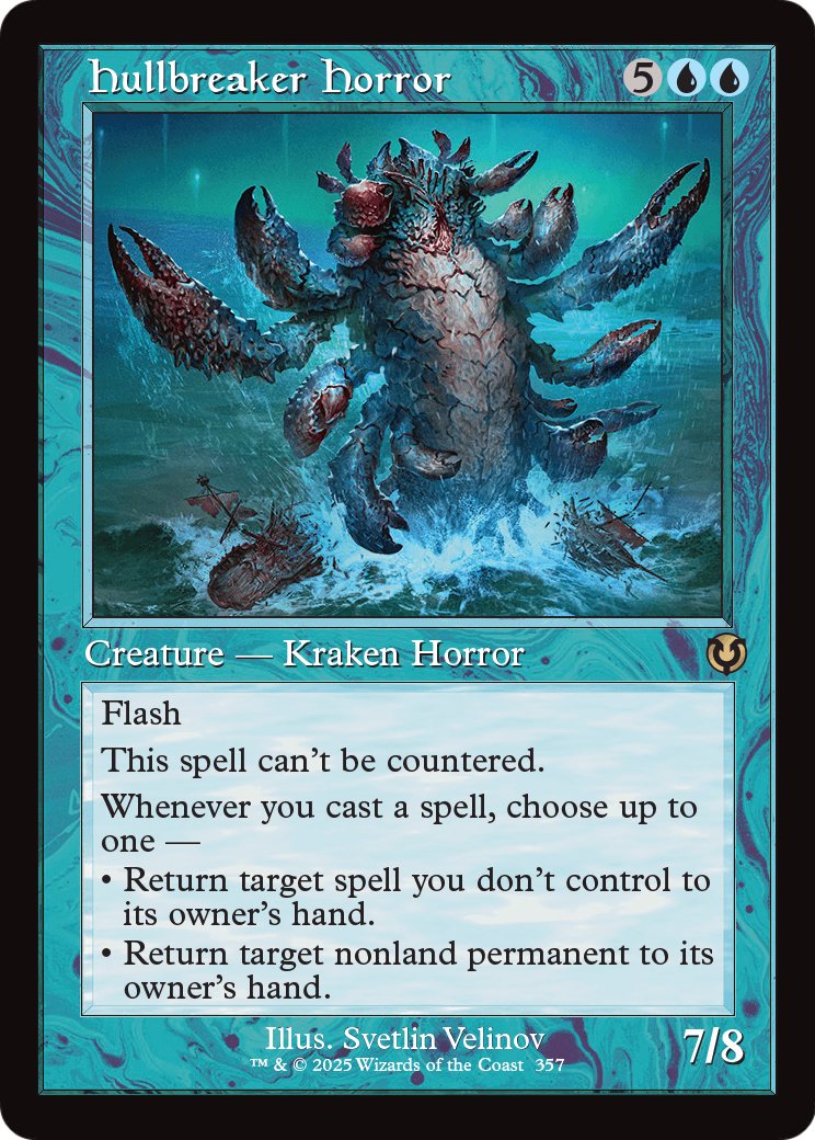 Hullbreaker Horror (Retro Frame) (INR-357) - Innistrad Remastered Foil