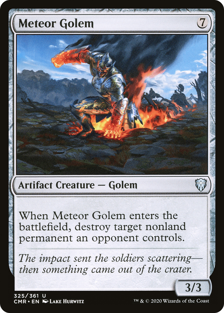 Meteor Golem (325) (CMR-325) - Commander Legends