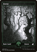 Forest (276) (MID-276) - Innistrad: Midnight Hunt: (Full Art, Showcase) Foil