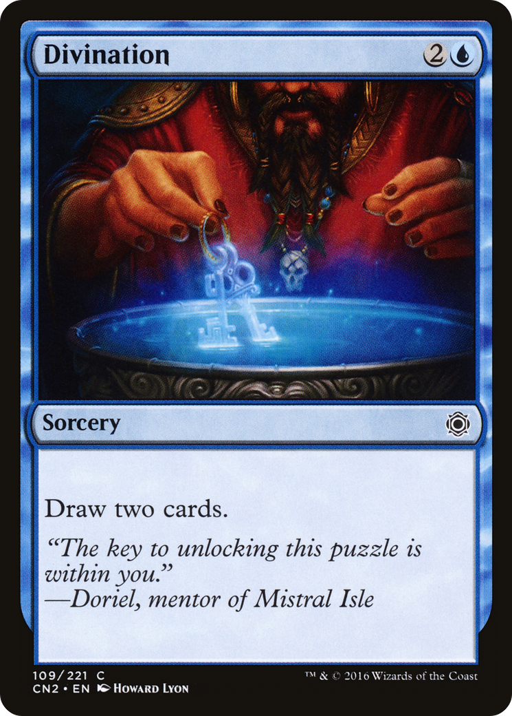 Divination (CN2-109) - Conspiracy: Take the Crown Foil