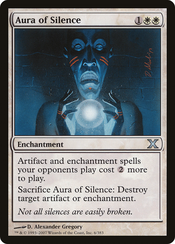 Aura of Silence (10E-006) - Tenth Edition