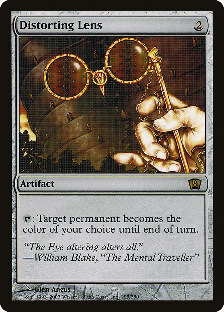 Distorting Lens (8ED-299) - 8th Edition Foil
