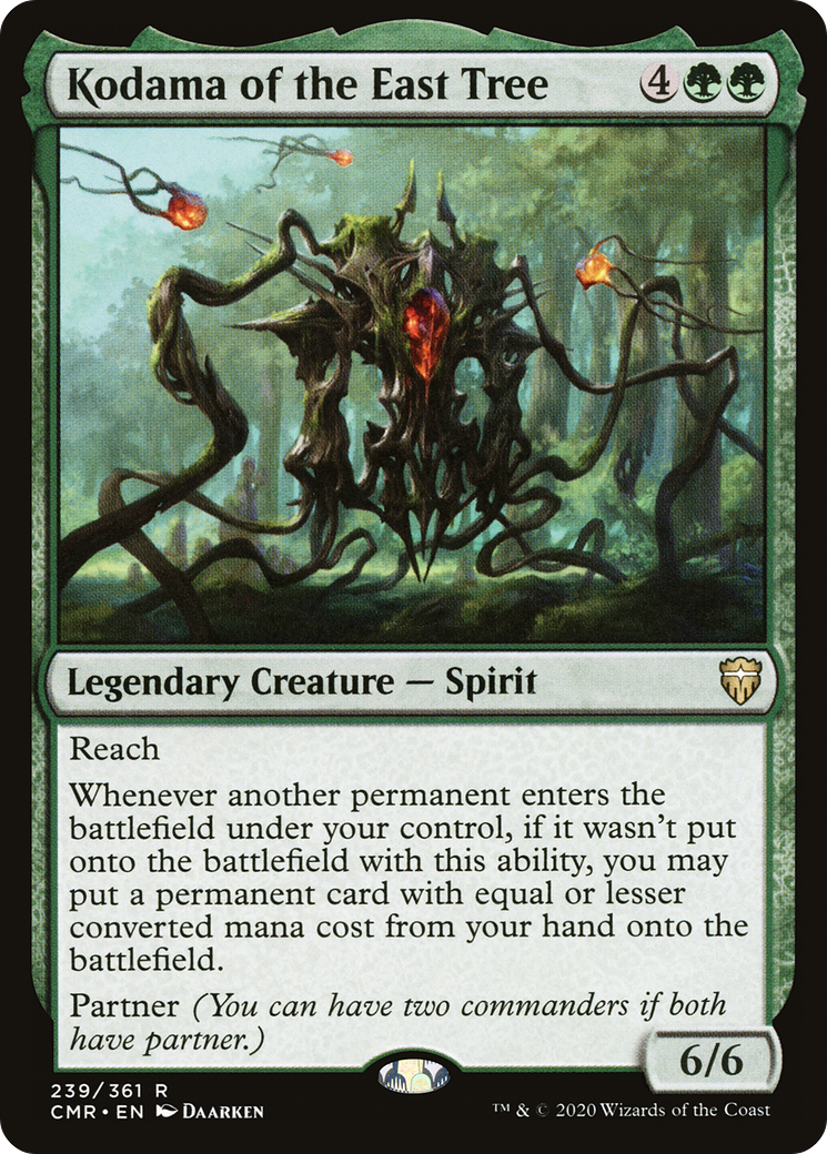 Kodama of the East Tree (CMR-239) - Commander Legends