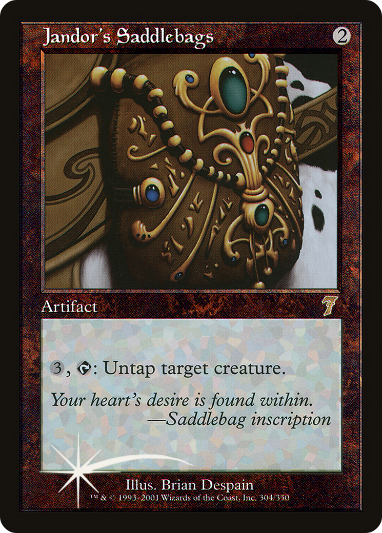 Jandor's Saddlebags (7ED-304) - 7th Edition Foil