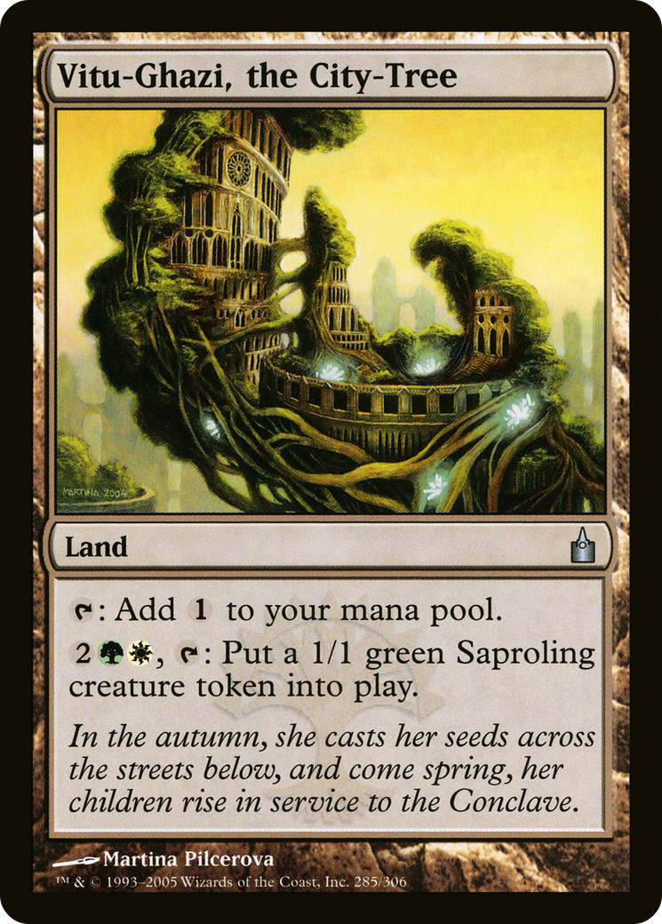 Vitu-Ghazi, the City-Tree (RAV-285) - Ravnica: City of Guilds Foil