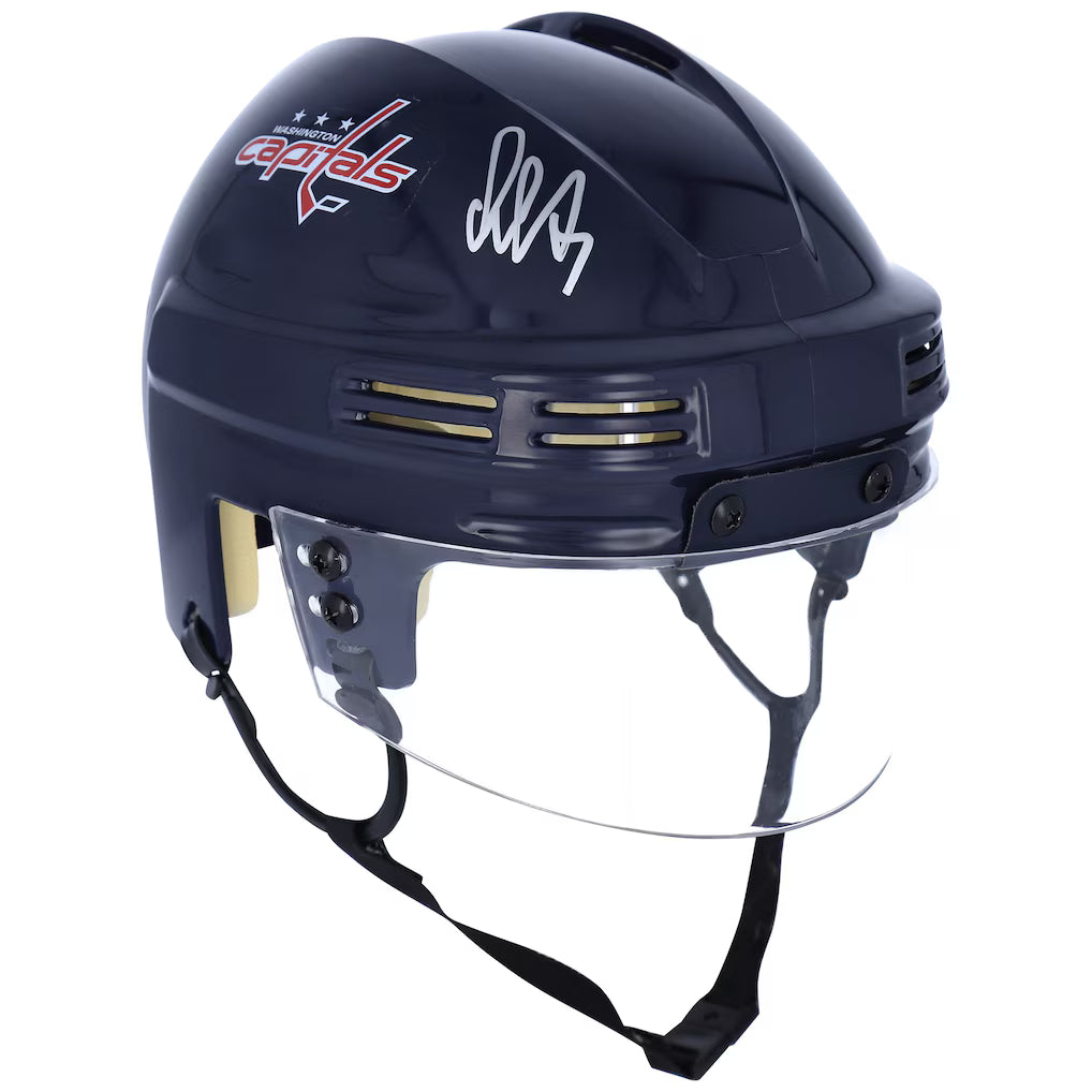 Alex Ovechkin Autographed Washington Capitals Navy Mini Helmet (Fanatics Authentic)