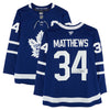 Auston Matthews Toronto Maple Leafs Autographed Blue Fanatics Premium Jersey (Fanatics Authentic)
