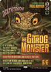 The Gitrog Monster (Showcase) (INR-489) - Innistrad Remastered: (Showcase) (Borderless) Foil