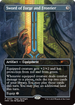 Sword of Forge and Frontier (Borderless) (UMP-002) - Unique and Miscellaneous Promos