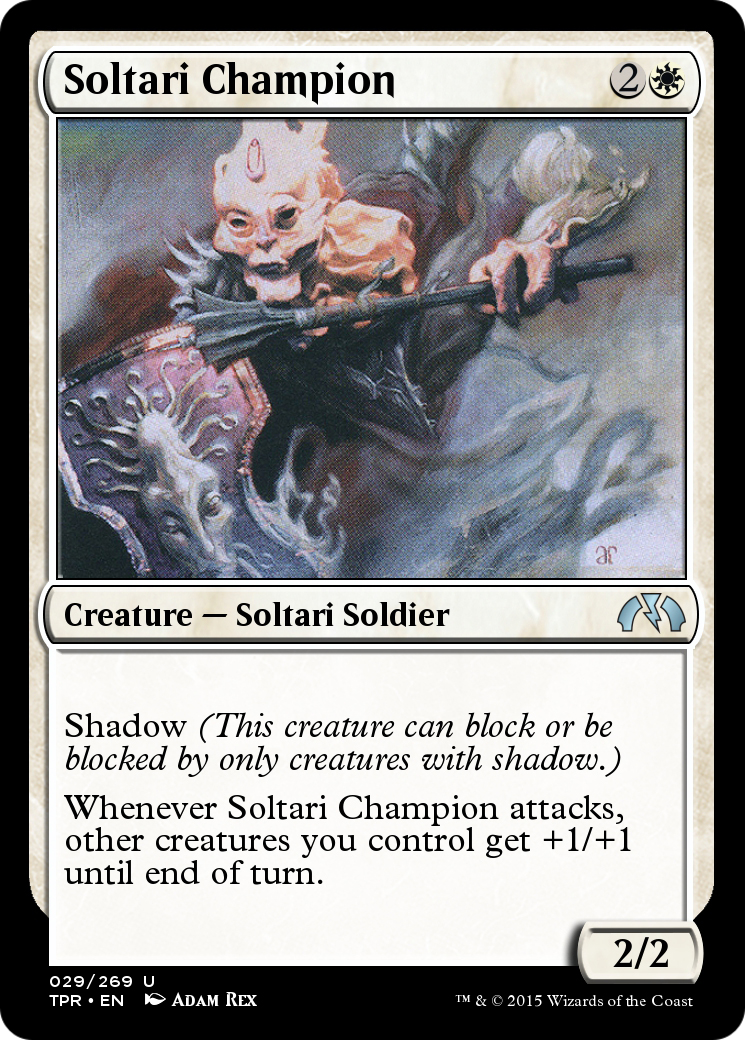Soltari Champion (TPR-029) - Tempest Remastered