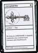 Corrupted Key (CMB1-) - Mystery Booster Playtest Cards 2019