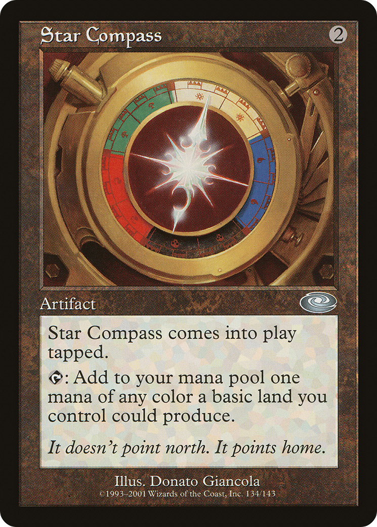 Star Compass (PLS-134) - Planeshift Foil