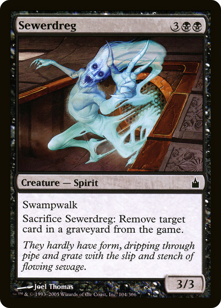 Sewerdreg (RAV-104) - Ravnica: City of Guilds Foil
