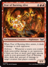 Fear of Burning Alive (DSK-135) - Duskmourn: House of Horror: (enchantment)